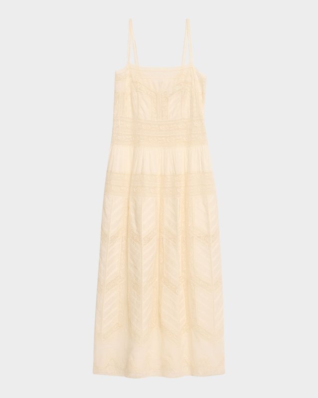 Acacia Lace Trim Slip Dress